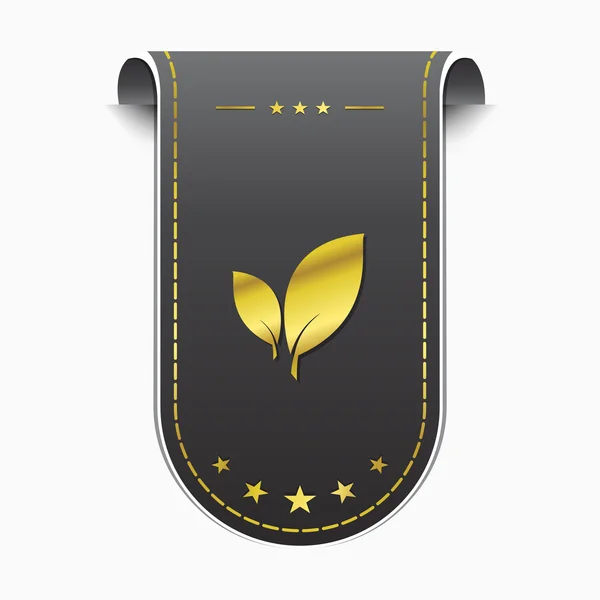 Icona foglie Design — Vettoriale Stock