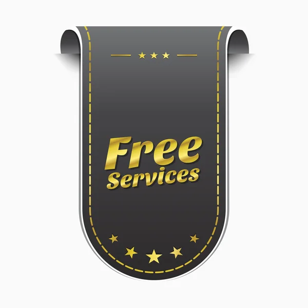 Free Services Icon — Stock Vector