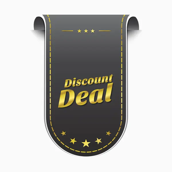 Discount Deal Icon — Stock Vector