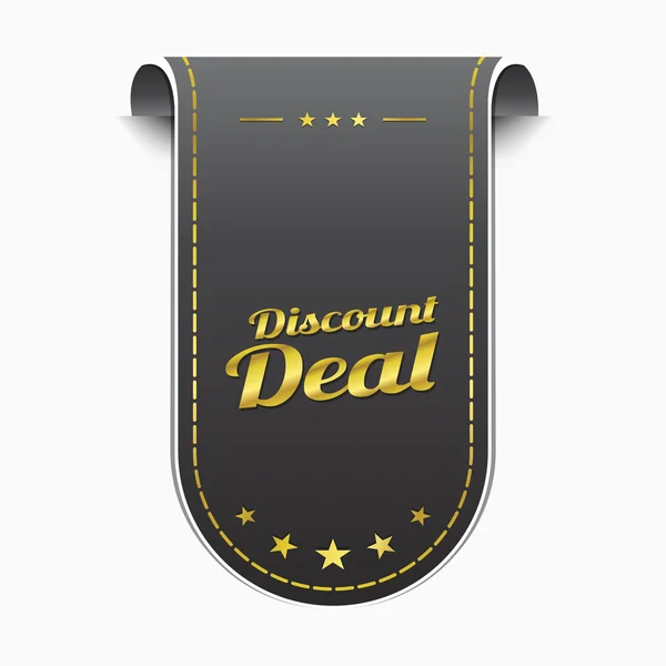 Discount Deal Icône — Image vectorielle