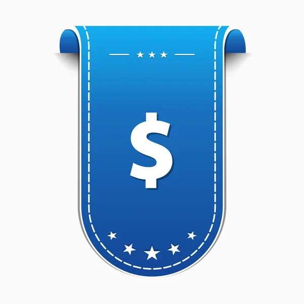 Dólar signo icono — Vector de stock