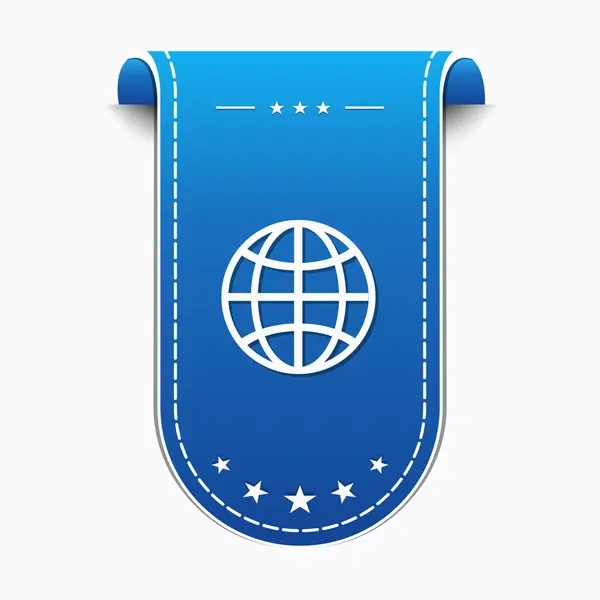 Globe Sign Icon Design — Vector de stoc