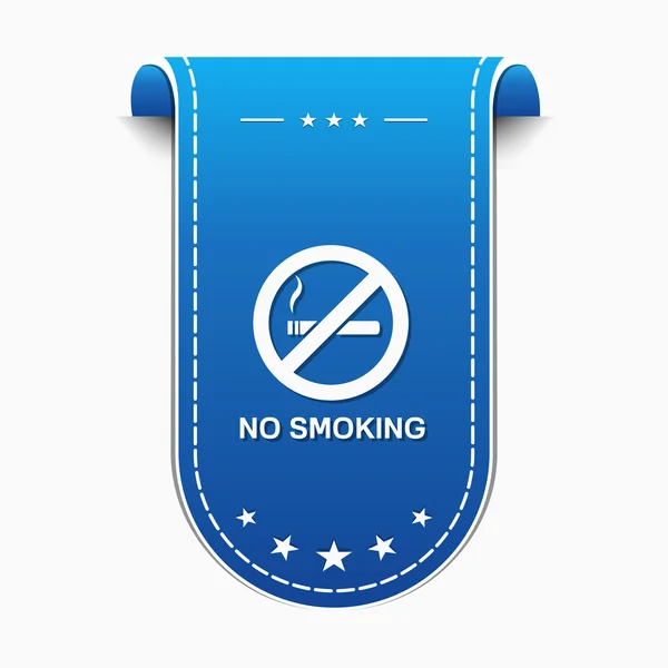 No Smoking Sign Icon — Stock Vector