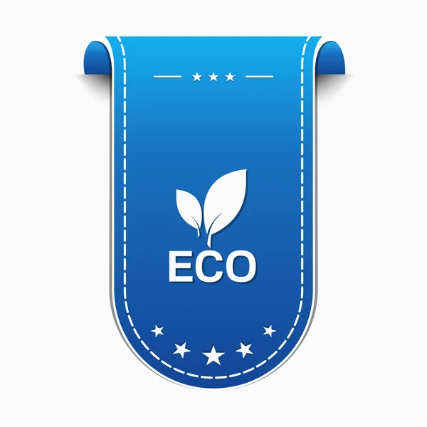 Eco vriendelijke pictogram ontwerp — Stockvector