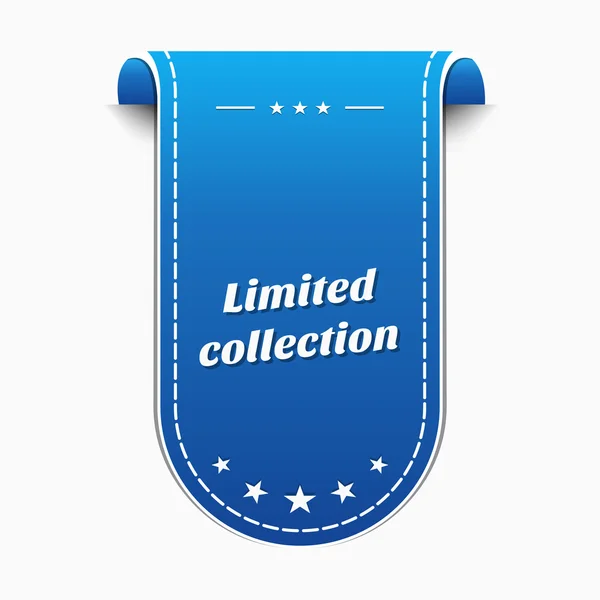 Icône de collection limitée — Image vectorielle