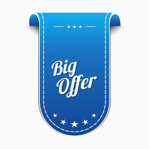 Big Offer Icon — Stock Vector