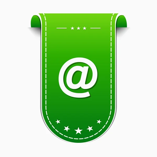 Internet Sign Green Vector Icon Design — Stock Vector