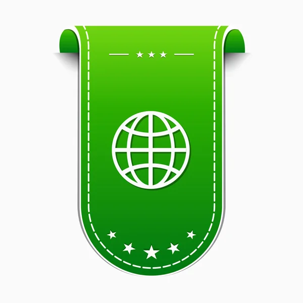 Globe Sign Icon Design — Vector de stoc