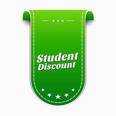 Öğrenci indirim simgesi