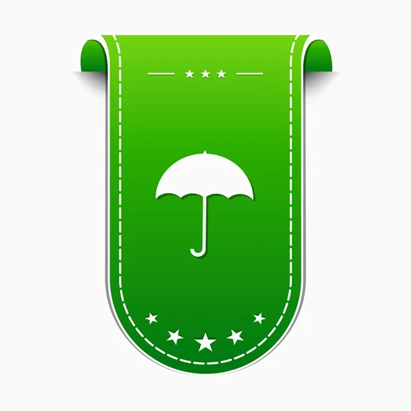 Umbrella Icon Design — Stock Vector