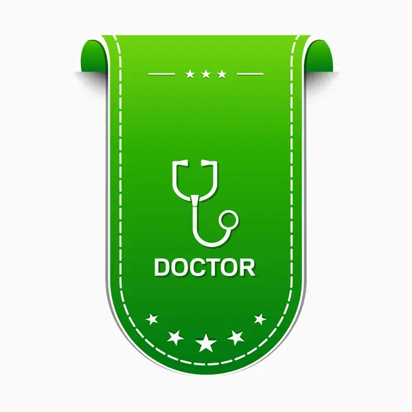 Doctor Icon Design — Stock Vector