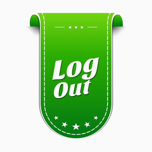 Log Out Icon — Stock Vector