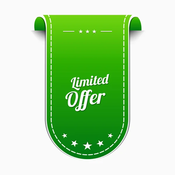 Limited Offer Icon — Stock Vector