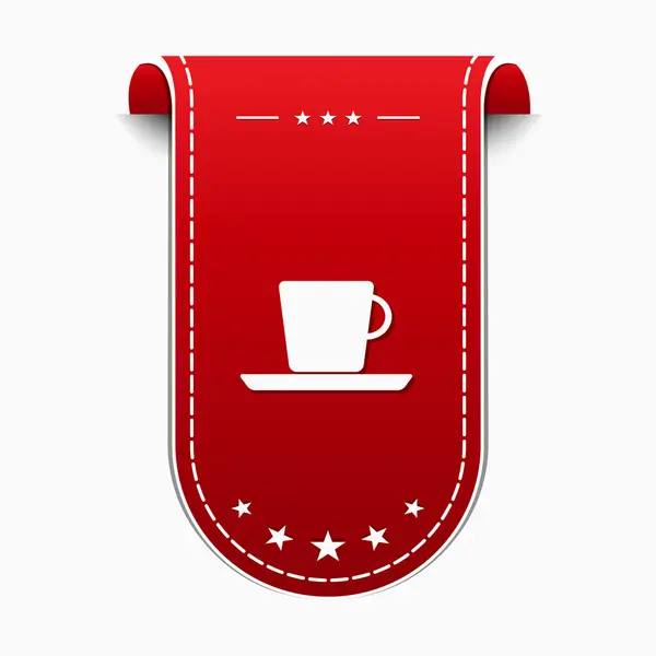 Mug Sign Icon Design — Stock Vector