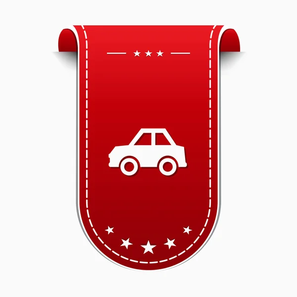 Parking rode Vector Icon Design — Stockvector