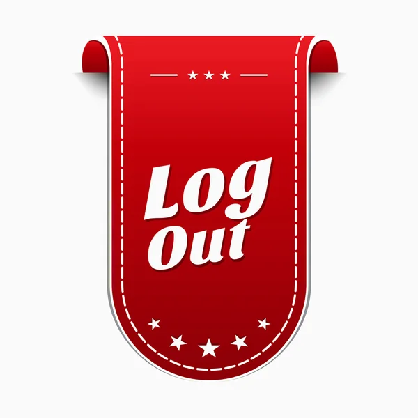 Log Out Icon — Stock Vector