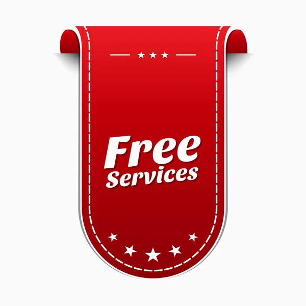 Икона бесплатных услуг — стоковый вектор