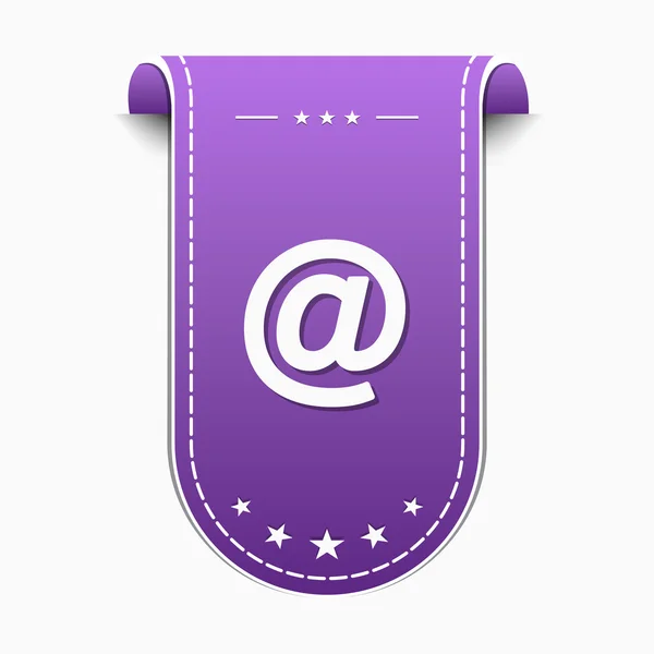 Інтернет знак фіолетовий векторної Icon дизайн — стоковий вектор