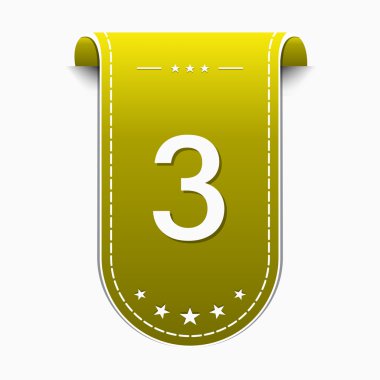 3 numara Web simgesi