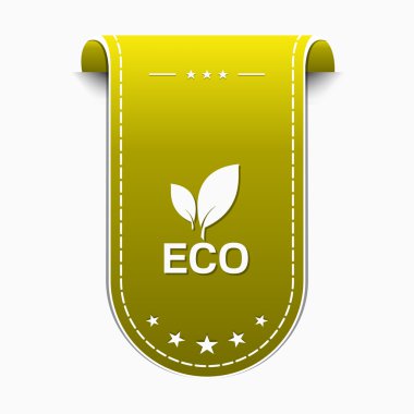Eco dostu simgesi tasarım