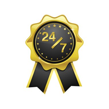 24 saat servis simgesi