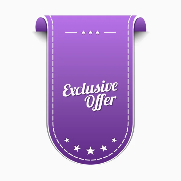 Exclusive Offer Icon — Stock Vector