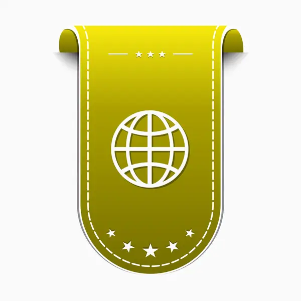 Globe znak ikony designu — Stockový vektor