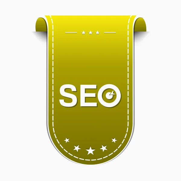 SEO Icon Design — Stock Vector