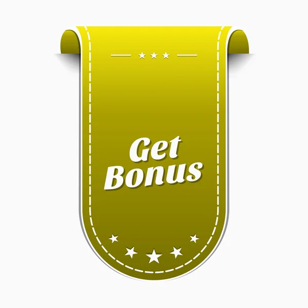 Get Bonus Icon Design — Stock Vector