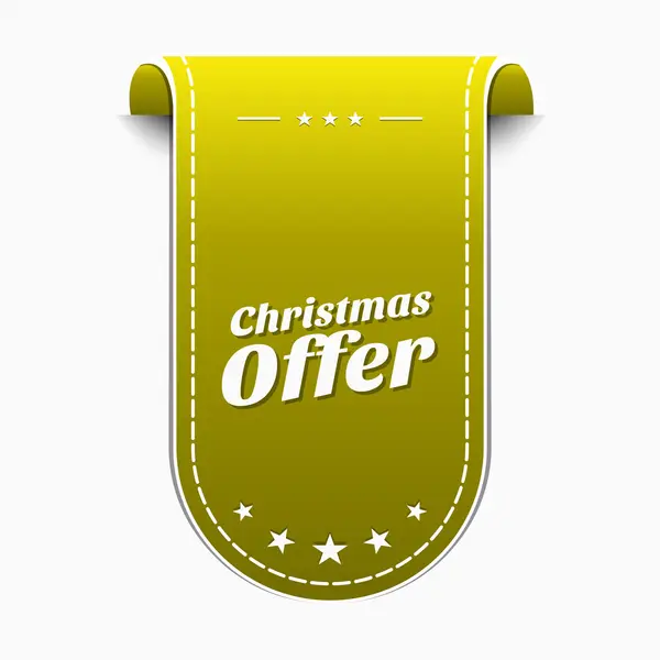 Christmas Offer Icon — Stock Vector