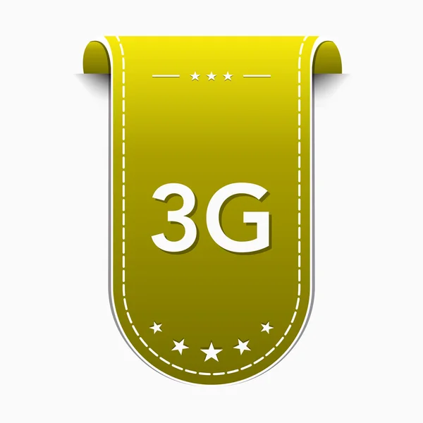 3g merkki kuvake suunnittelu — vektorikuva