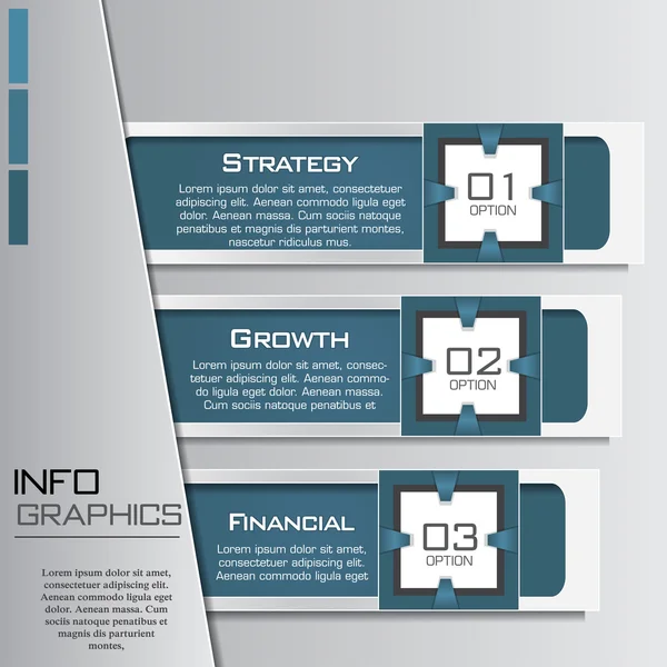 Mehrzweck-Infografik-Vektor-Design-Vorlage — Stockvektor