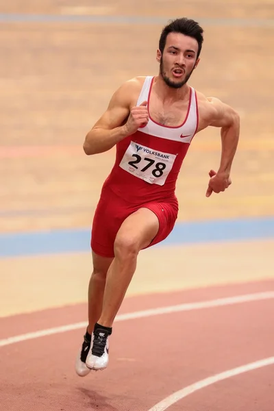 Indoor Track and Field  Event 2015 competition — Stock Photo, Image