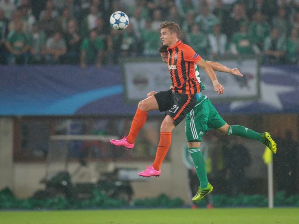 Rapid vs. Donetsk juego de fútbol —  Fotos de Stock