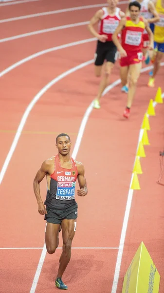 Чемпіонат Європи з легкої атлетики критий 2015 Стокова Картинка