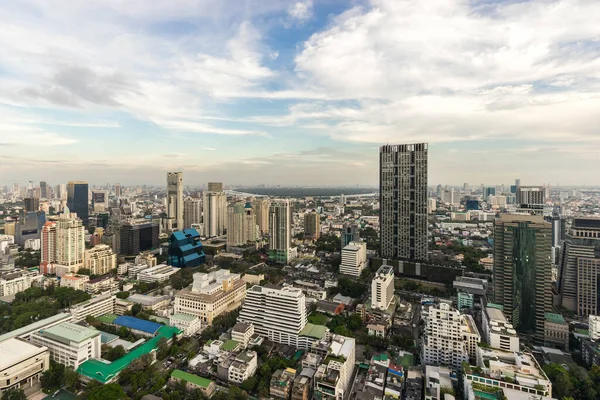 Metropolregion Bangkok Stadt Innenstadt Stadtbild Stadtsilhouette Thailand Jahr 2017 Stadtbild — Stockfoto