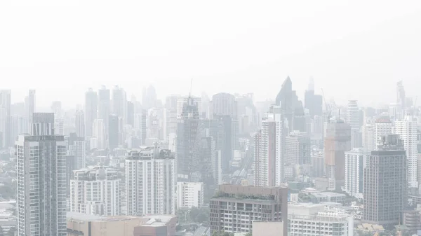Bangkok City Thailand air pollution remains at hazardous levels PM2.5  pollutants - dust and smoke high level PM 2.5