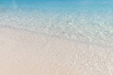 güzel sahil manzaralı deniz manzaralı Tayland 'ın doğusundaki Trad vilayeti mavi su arka plan dokusu, Tayland deniz adası manzarası 