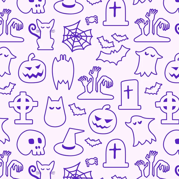 Padrão Halloween — Vetor de Stock