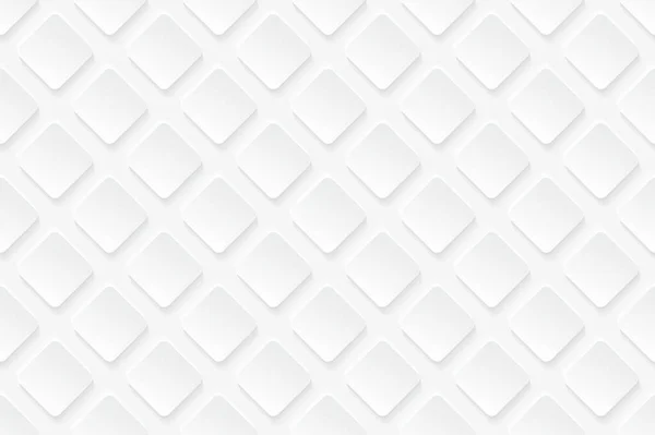 White Squares Wall White Square Wall Background Tiles — Stock vektor