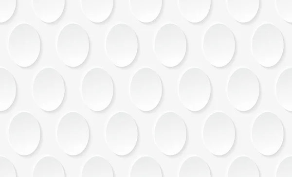 White Circles Pattern Abstract White Background Circles Pattern — Stok Vektör