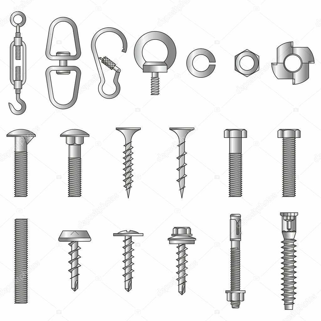  set of nuts and bolts