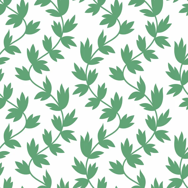 Seamless pattern with branches — Stock Vector