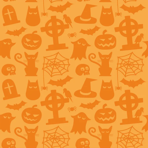 Padrão Halloween — Vetor de Stock