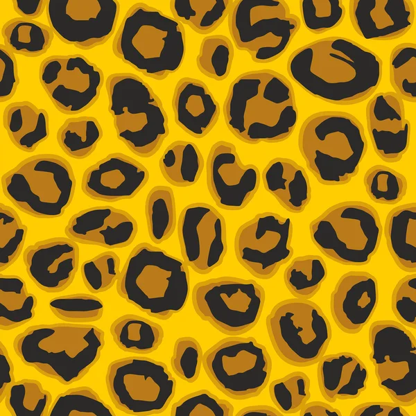 Padrão de pele de leopardo —  Vetores de Stock