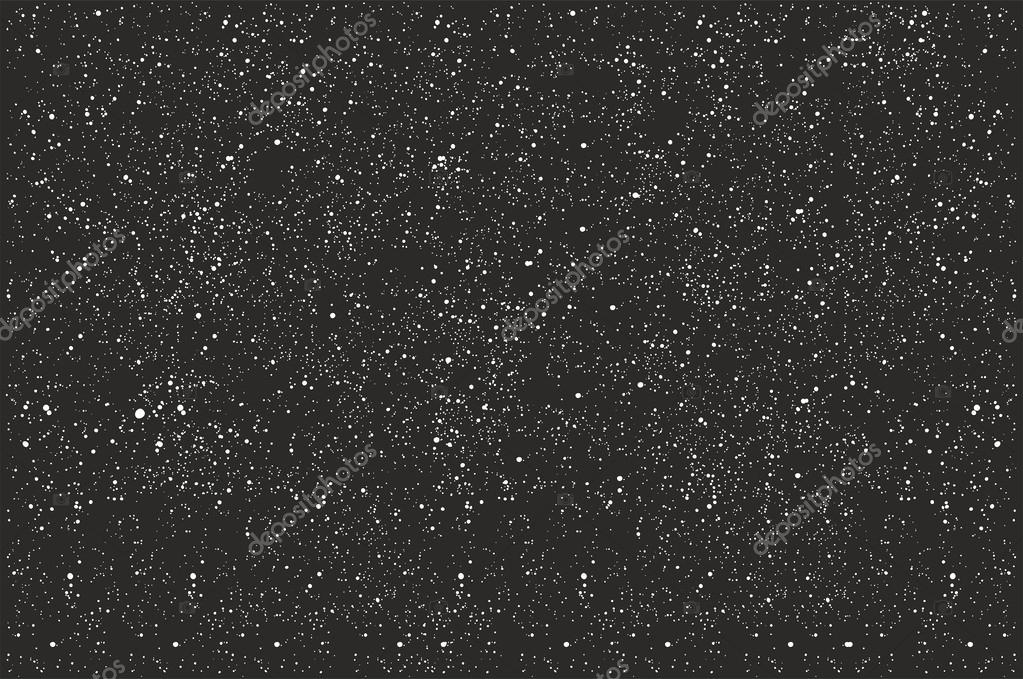Background Stars Night Sky Filled With Stars Stock Vector