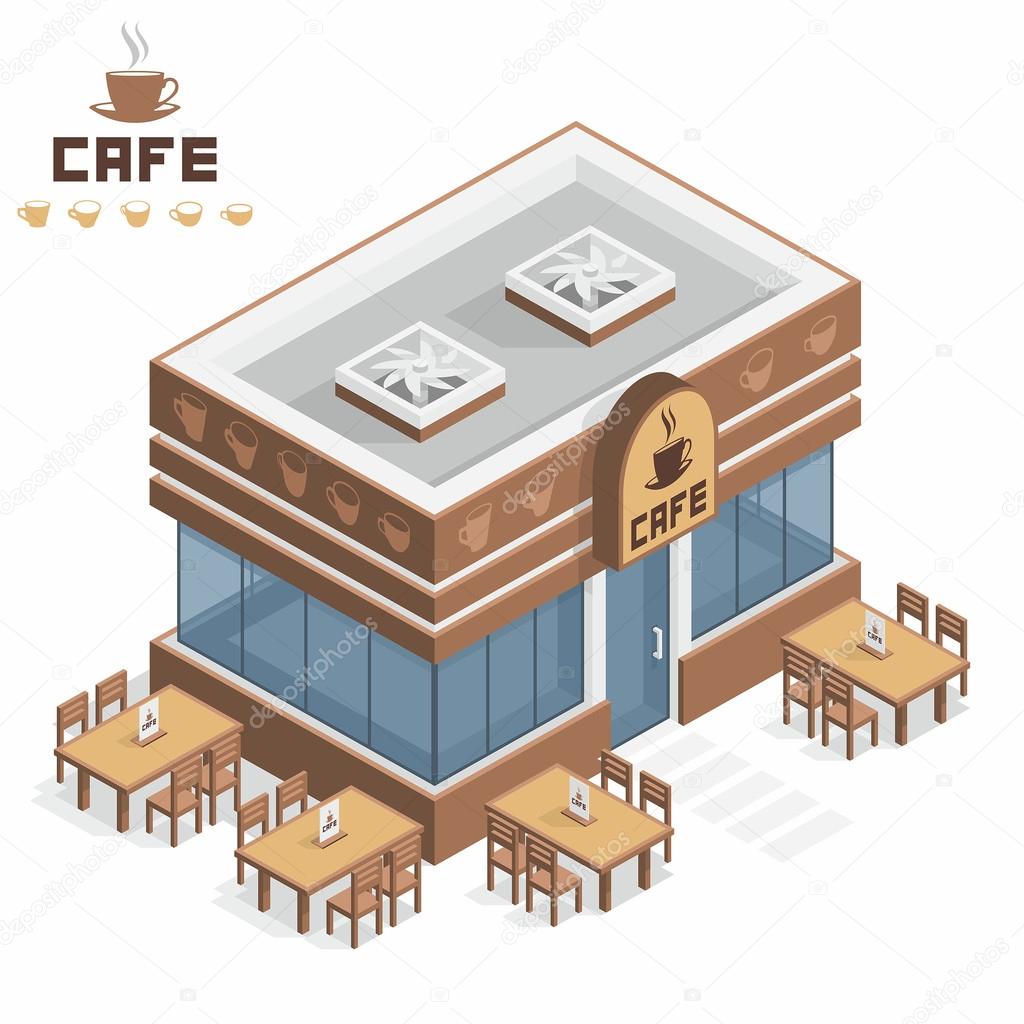 Cafe building