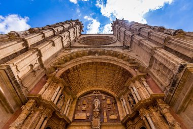 Mallorca Katedrali Palma Kilisesi Tapınağı.