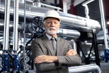 Endüstriyel bir ortamda deneyimli bir CEO ya da yönetici