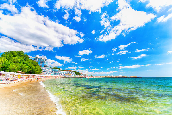 Varna beach on Black sea